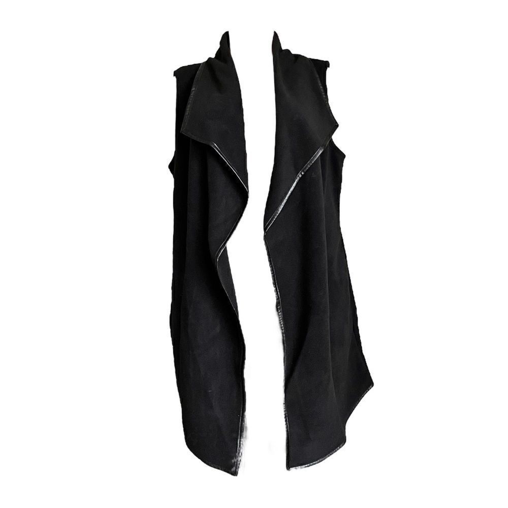 Susan Graver Weekend Polar Fleece Cascade Vest - Picture 4 of 7